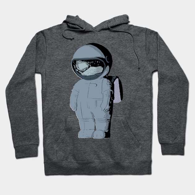 Dad Bod Astronaut Hoodie by boholoc0